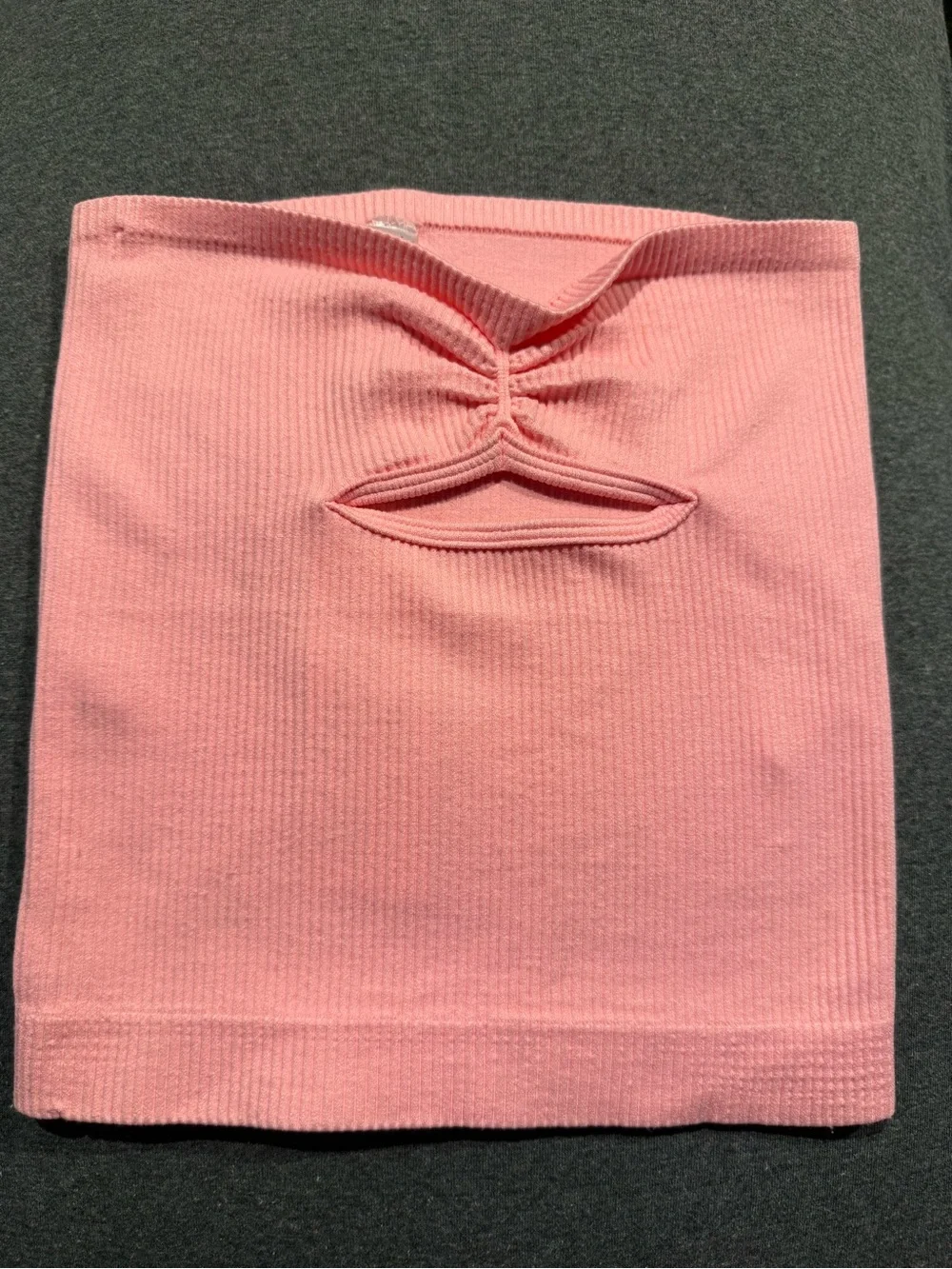 Urban Outfitters Out From Under Pink Ribbed Women’s Tube Top
